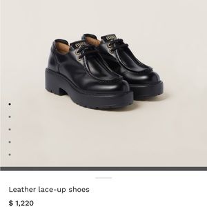 Miu Miu loafer woman